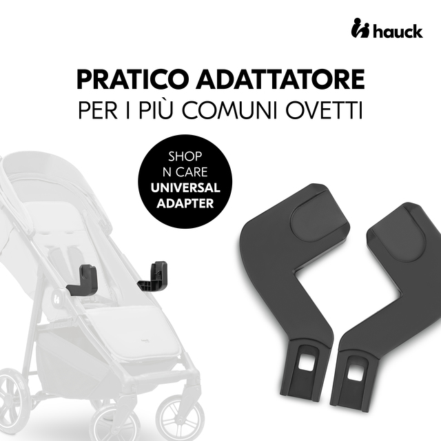 Shop N Care Universal Adapter Black