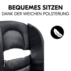 Bequemes Sitzen auch auf langen Ausflügen