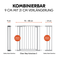 9 cm mit 21 cm Verlängerung Version kombinierbar