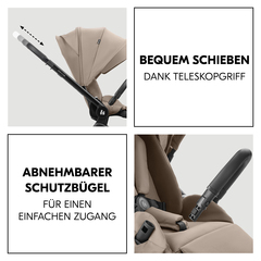 Leicht zu schieben