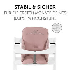 Stabil dank hoher Rückenlehne und Seitenpolsterung