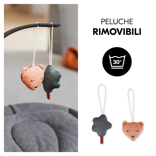 Highchair Bouncer Mobile Bear