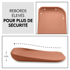 Bord surélevé pour une sécurité supplementaire