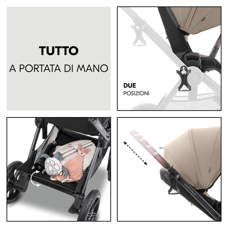 Tutto il necessario con te a portata di mano