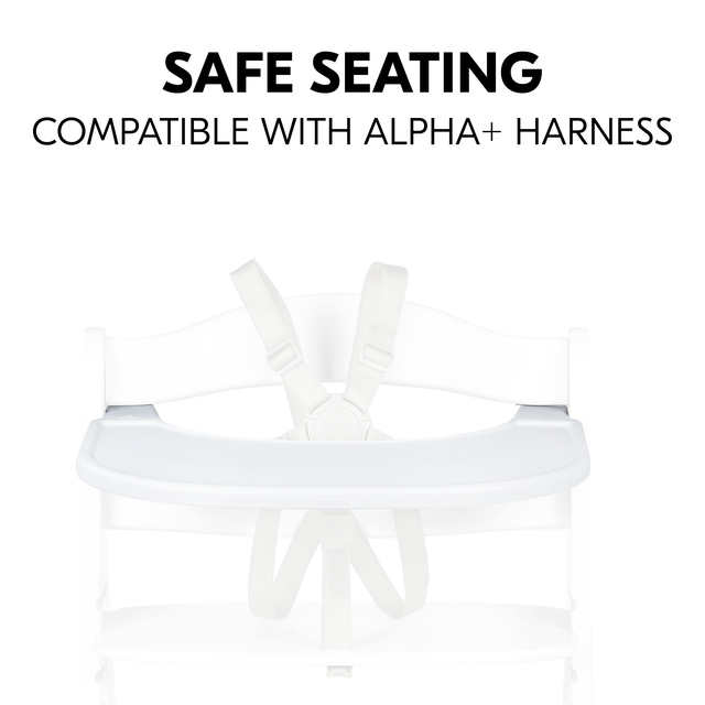 Alpha Click Tray  White