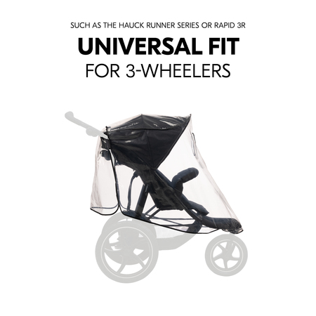 Universal use for 3-wheel pushchairs