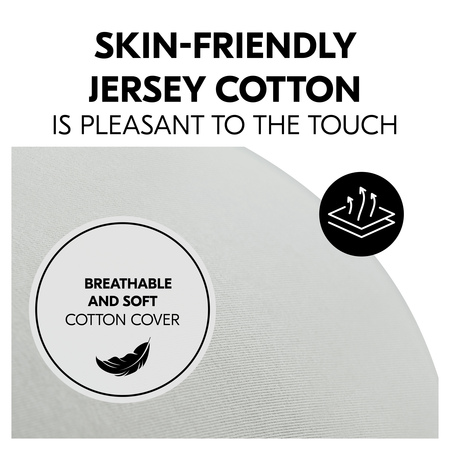 Breathable and cosy cotton cover