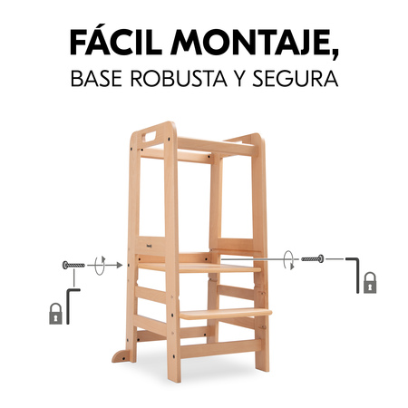 Fácil de montar, ajuste seguro del soporte