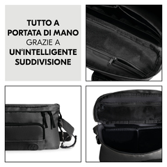 Tutto sotto mano grazie a scomparti intelligenti