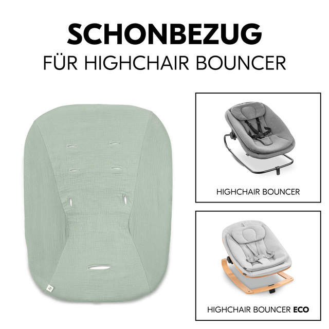 Highchair Bouncer Cover Sage