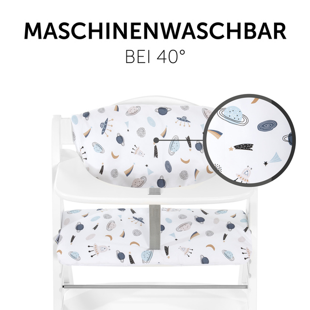 Highchair Pad Deluxe Space