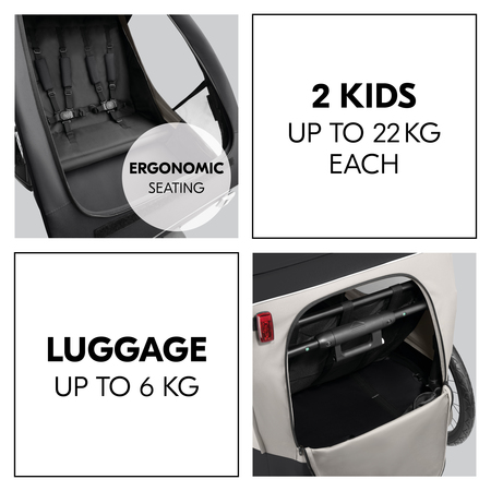 Lots of space for your children and luggage