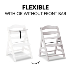 Flexible use with or without front bar