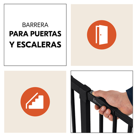 Verja de seguridad para puertas y entradas estándar