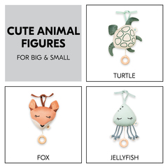 Cute animal figures – soft & baby-friendly