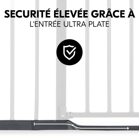 Haute sécurité avec la barre de seuil ultra-plate