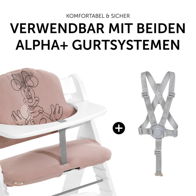 Highchair Pad Select  Minnie Mouse Rose