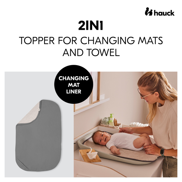 Changing Mat Liner Dark Grey