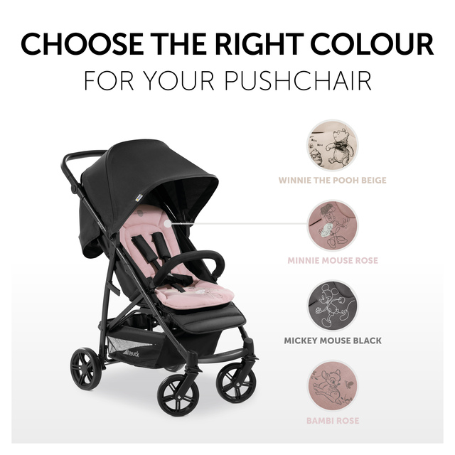 Pushchair Seat Liner  Minnie Mouse Rose