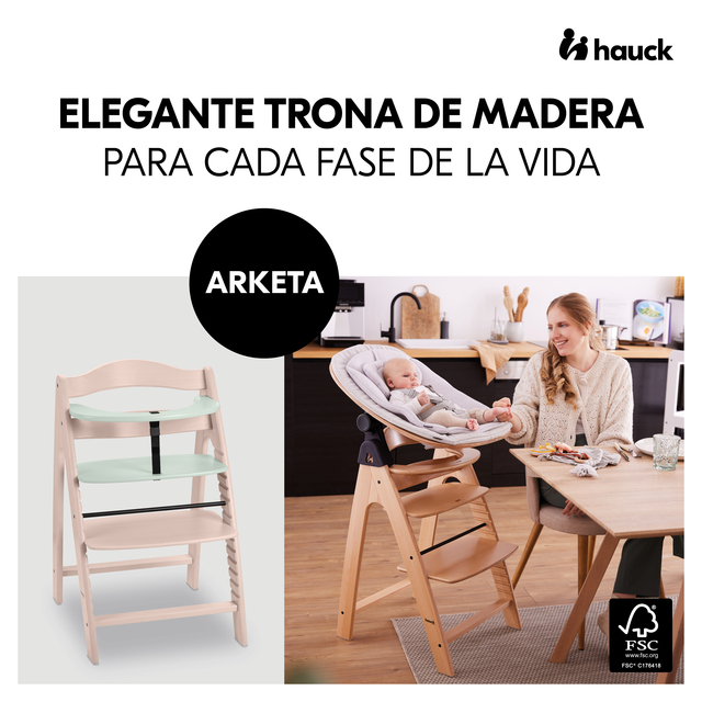 Arketa Beech Beech Whitewashed Mint