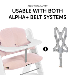 Compatible avec les harnais de la chaise Alpha+