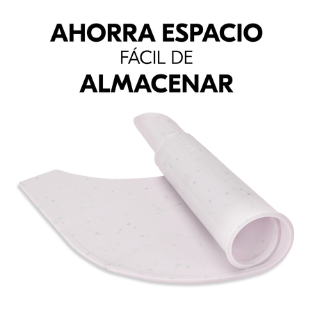 Ahorra espacio y es fácil de almacenar