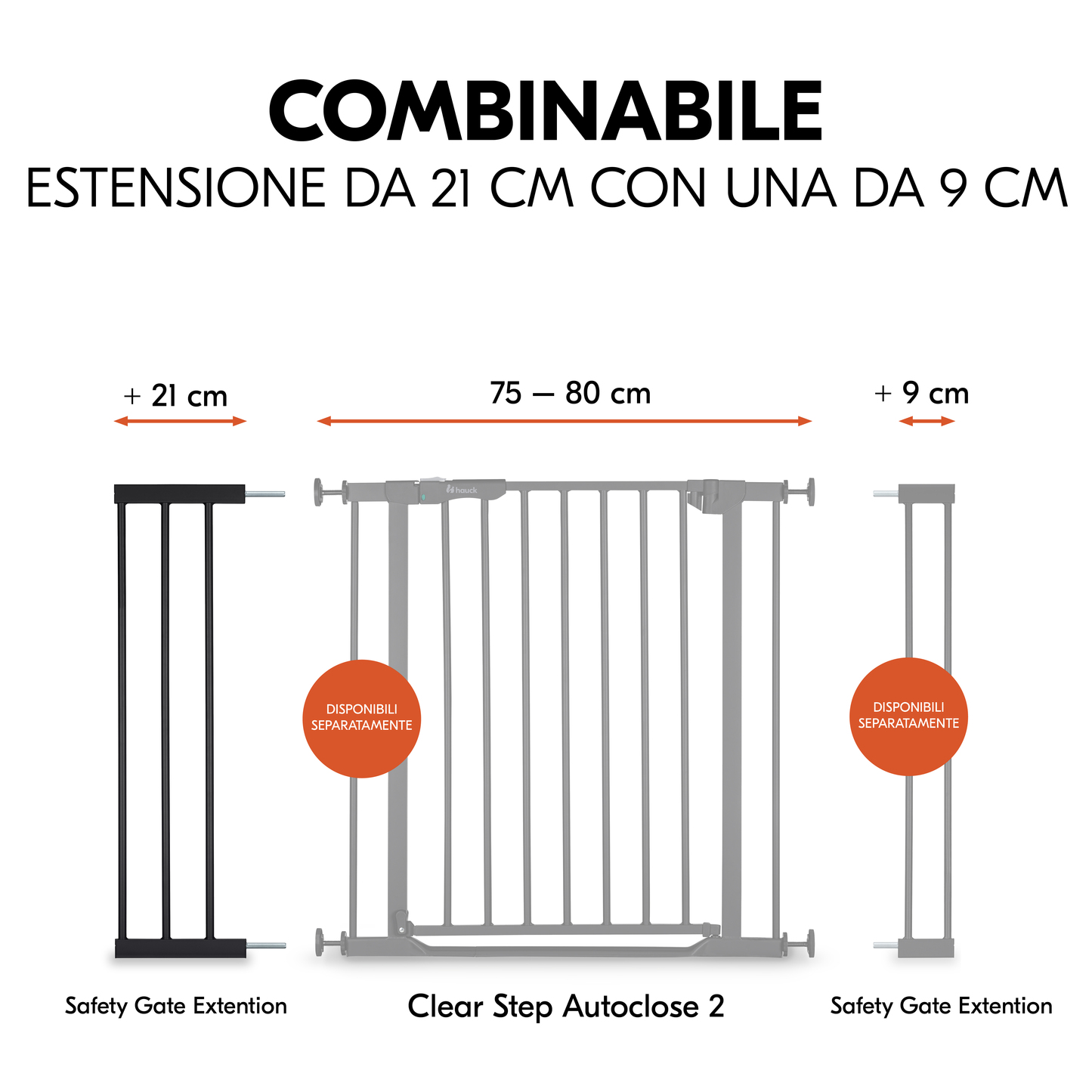 Safety Gate Extension 21 cm