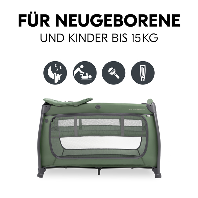 Play N Relax Center Dark Green