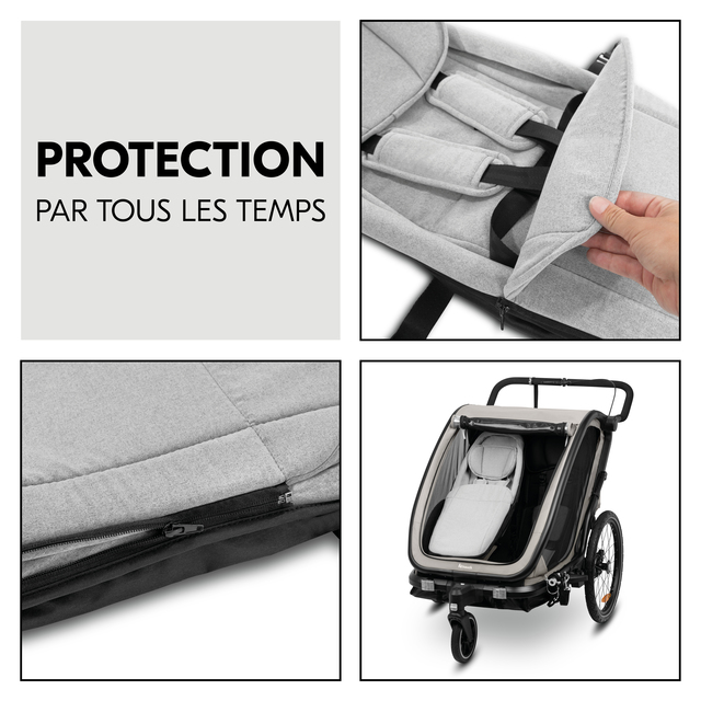 Baby Lounger 2 Grey