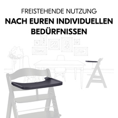 Ermöglicht freistehende Nutzung des Alpha+
