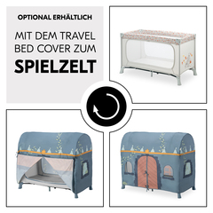Mit dem Travel Bed Cover zum Spielzelt