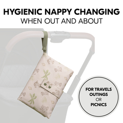Hygienic nappy changing when out and about