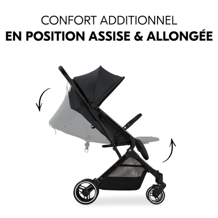 Confort additionnel en position assise et allongée