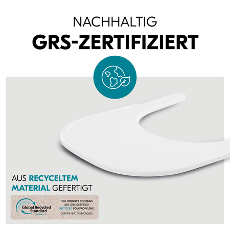 Nachhaltiges und GRS-zertifiziertes Material