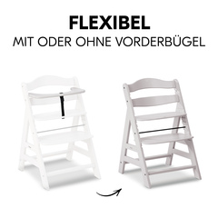 Flexibel nutzbar mit oder ohne Vorderbügel