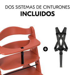 Mayor seguridad gracias a su sistema de arnés