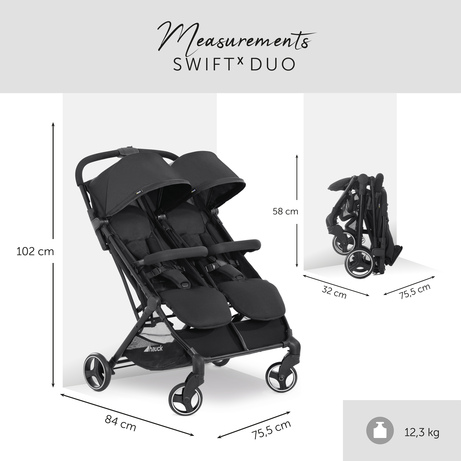 Poussette duo hauck new arrivals