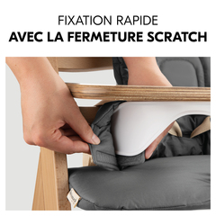 Fixation rapide avec la fermeture velcro