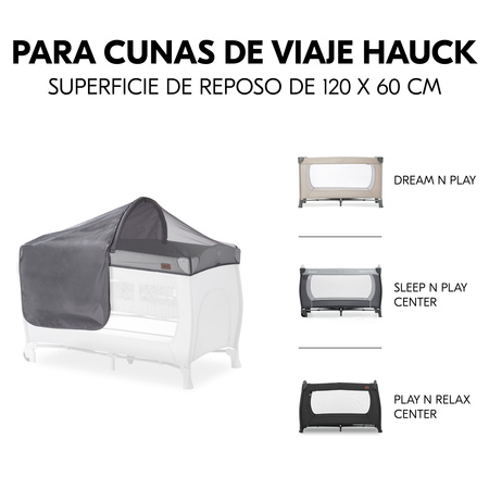 Adecuado para cunas de viaje de hauck