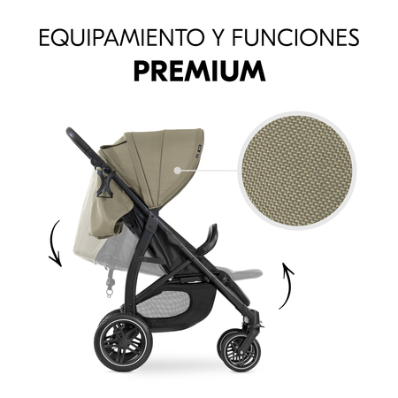 Equipamiento de alta calidad y funciones premium