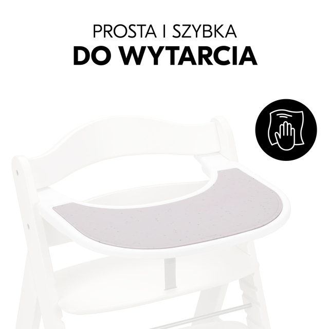 Highchair Tray Mat Speckle Beige