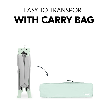 Easy to transport with a carry bag