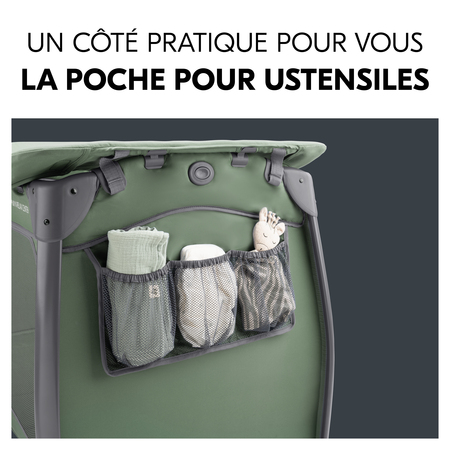 Plus : la poche pour ustensiles