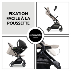 Fixation simple à la poussette