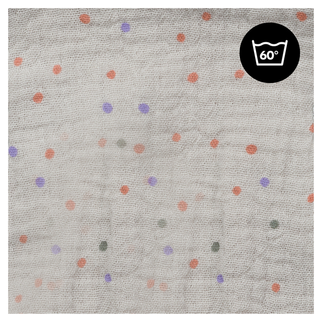 Baby Bouncer Cover Beige Dots