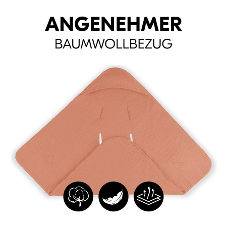 Angenehmer Baumwollbezug für jede Jahreszeit