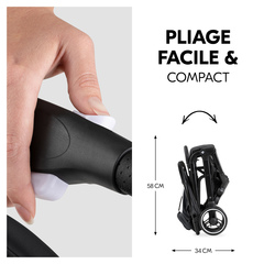Pliable et transportable pour un voyage facile