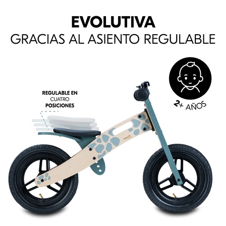 Evolutiva gracias al asiento ajustable