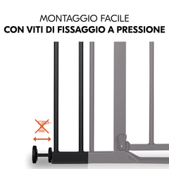 Fissaggio a pressione semplice e stabile