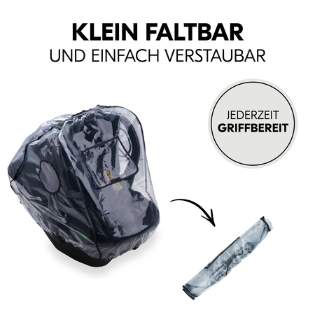 Klein faltbar und einfach verstaubar